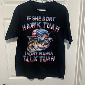 Fishing -Hawk Tuah  shirt -America